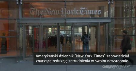Zwolnienia w New York Times