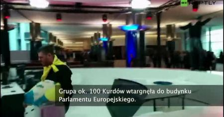 Kurdowie wdarli się do Parlamentu Europejskiego