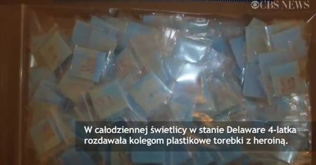 Dziecko częstowało kolegów heroiną