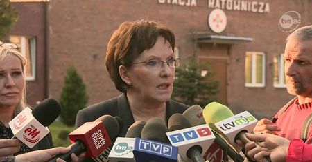Ewa Kopacz o sytuacji górników