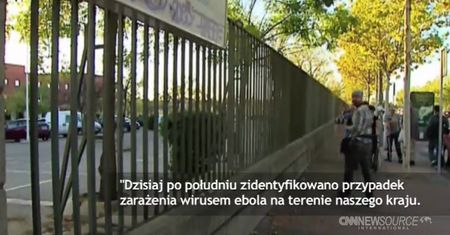 Przypadek zarażenia Ebolą w Madrycie