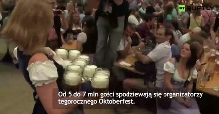 Piwo leje się strumieniem