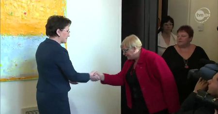 Premier spotkała się z żonami górników