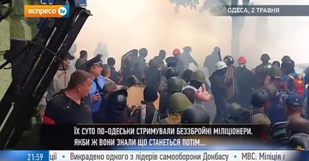 38 ofiar śmiertelnych pożaru w Odessie