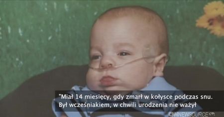 Okradła grób dziecka