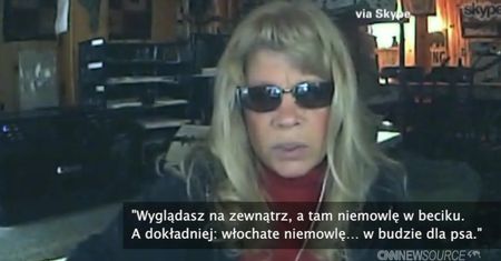 Znalazła na progu niedźwiadka