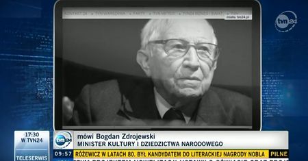Tadeusz Różewicz nie żyje