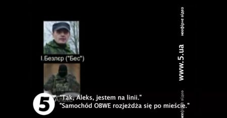 Rosyjski oficer kierował porwaniem członków misji OBWE.