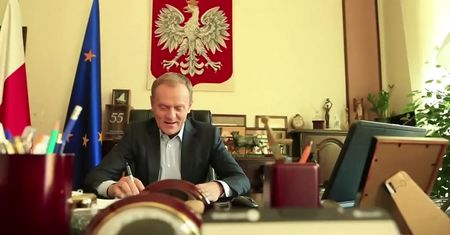 Zaskakujący filmik Donalda Tuska w sieci