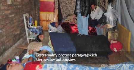 Kierowcy ukrzyżowali się po zwolnieniu z pracy