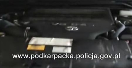 Auta z Niemiec odnalezione na polskiej wsi