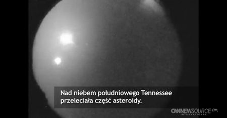 Błyszczący obiekt nad Tennessee