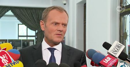 Donald Tusk o sytuacji rządu