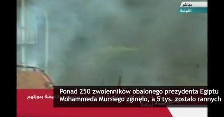 Egipt: brutalna pacyfikacja opozycji w Kairze