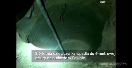 Niecodzienna akcja ratunkowa w Chinach