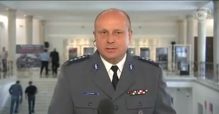 Protest NSZZ policjantów
