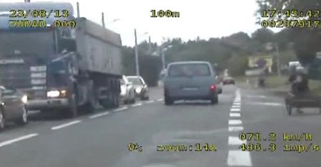 Krasnystaw: Chciał przejechać policjanta