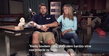 Mężczyzna zaatakowany przez rekina
