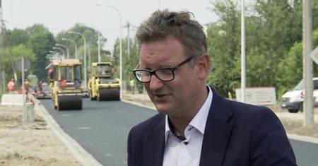 Eksperymentalny asfalt w Pruszkowie