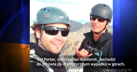 Wpadł w szczelinę lodowca