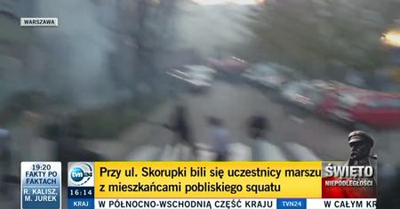 Zamieszki podczas Marszu Niepodległości