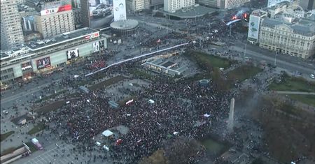 Incydenty i bójki w stolicy