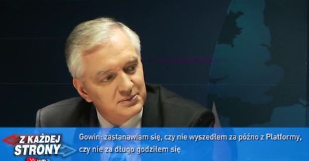 Gowin o premierze i korupcji [Z Każdej Strony]
