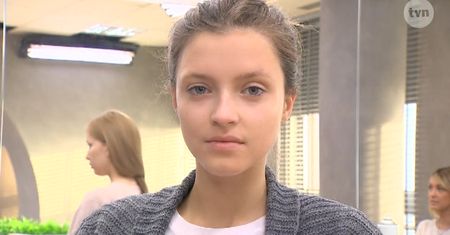 Twarz przed nałożeniem makijażu i po