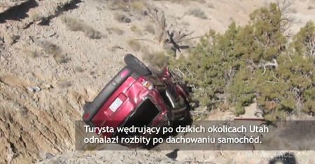 Utknął we wraku. Zostawił listy