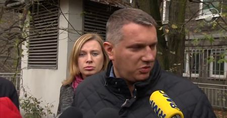 Przemysław Wipler zaatakował policjantów