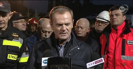 Premier na miejscu tragedii w Jankowie Przygodzkim