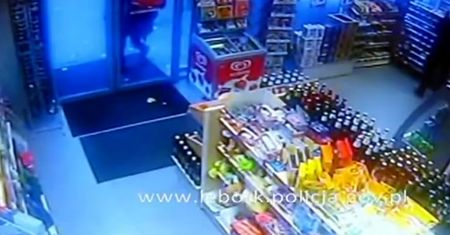 Lębork: Kradzież na stacji paliw