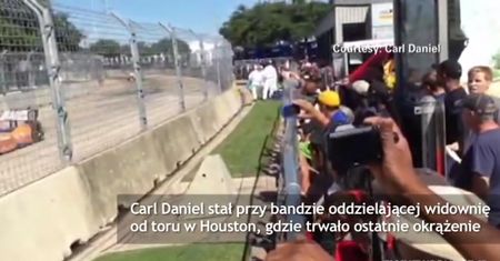 USA: Chwile grozy na torze wyścigowym