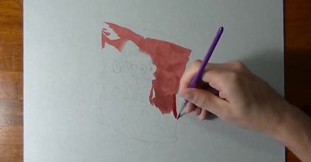 Niesamowite rysunki włoskiego artysty