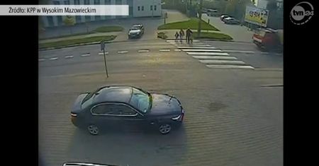 Potrącił matkę i pięciolatka