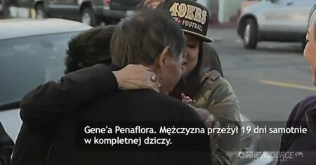 Przeżył 19 dni w dziczy