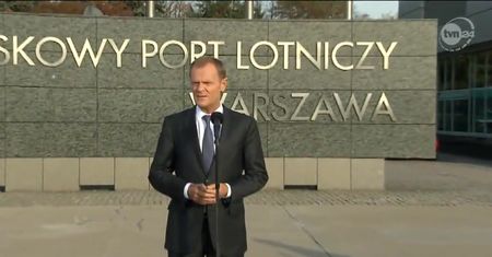 Nietypowa sytuacja podczas wystąpienia premiera