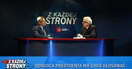 Prof. Nałęcz nie pójdzie na referendum [ZKS]