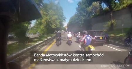 USA: Motocykliści napadli i pobili kierowcę