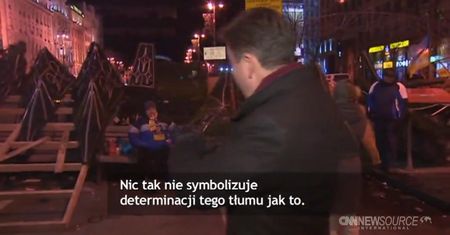 Protestujący  czuwali przy blokadach dróg na Majdan