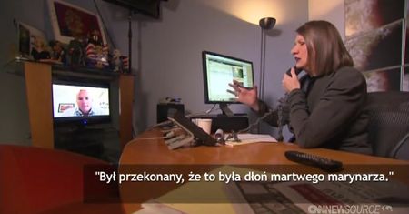 Przeżył dwa dni w zatopionym statku
