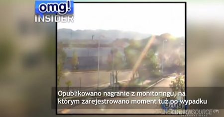 Wypadek Paula Walkera - nagranie z monitoringu