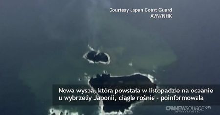 Wulkaniczna wyspa u wybrzeży Japonii wciąż rośnie