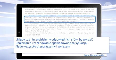 Diecezja przeprasza ofiary księdza-pedofila