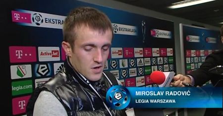 Radović w Legii do końca kariery?
