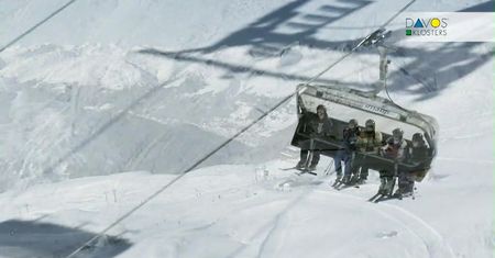 Zima w Davos Klosters
