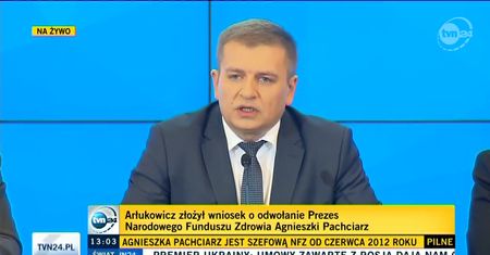 Co było powodem wniosku o dymisję prezes NFZ?