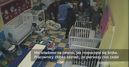 Bójka w żłobku w USA