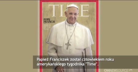 Papież Franciszek Człowiekiem Roku