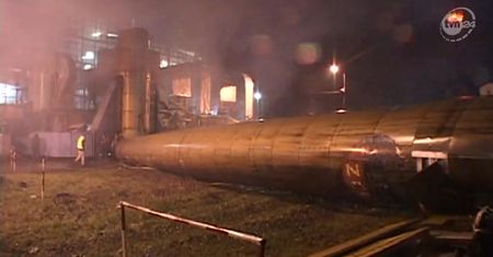 Bolesławiec: Orkan powalił 45-metrowy komin